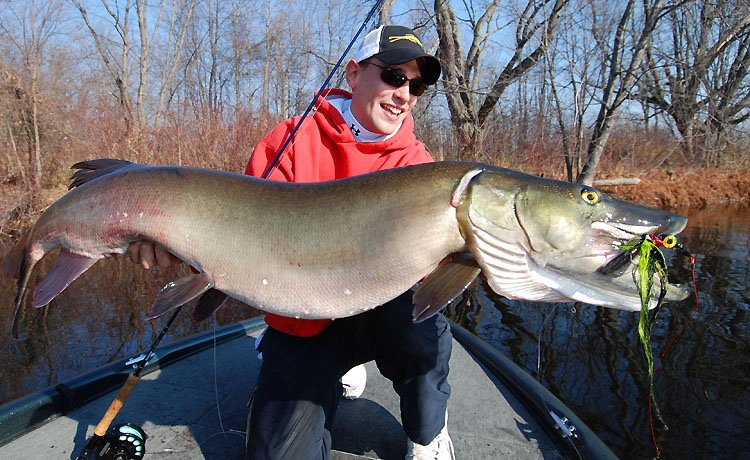 Largest Muskie Ever Caught